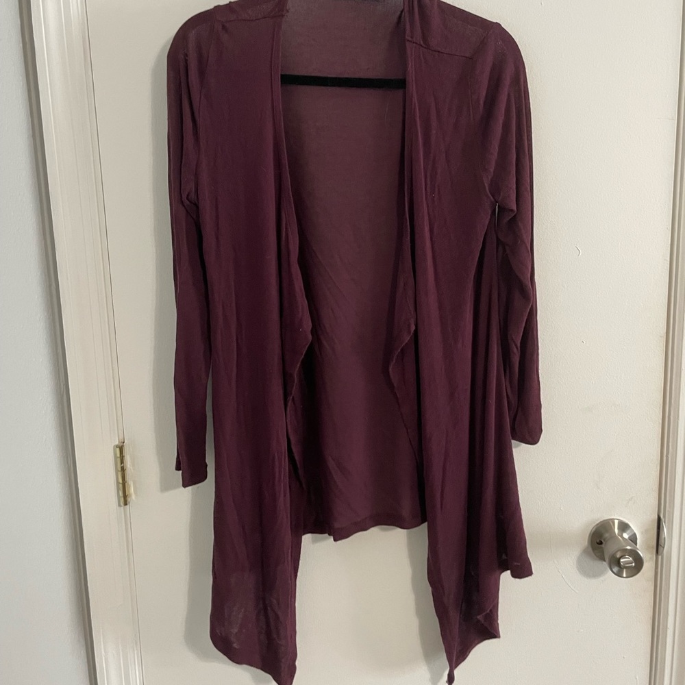 Seppällä Women size S “wine” colored Cardigan